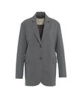 Blazer monopetto #grigio