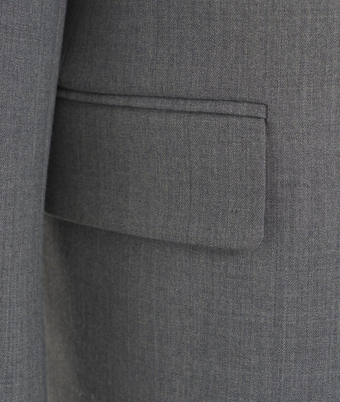 Blazer monopetto #grigio