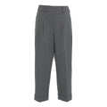 Pantaloni a pieghe #grigio