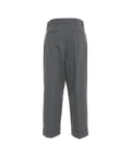 Pantaloni a pieghe #grigio