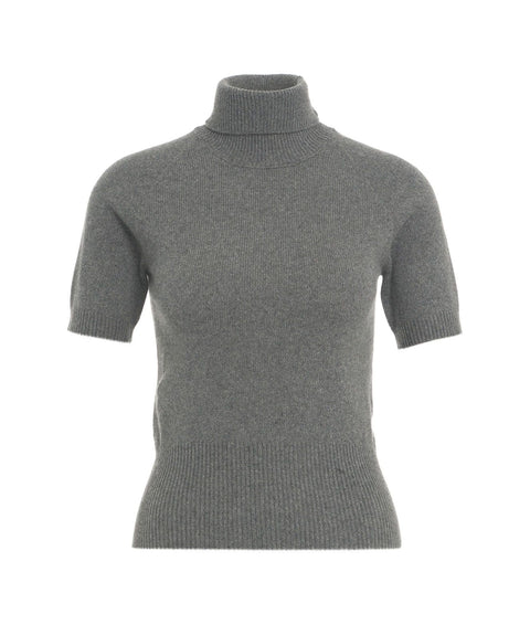 Maglione in cashmere #grigio