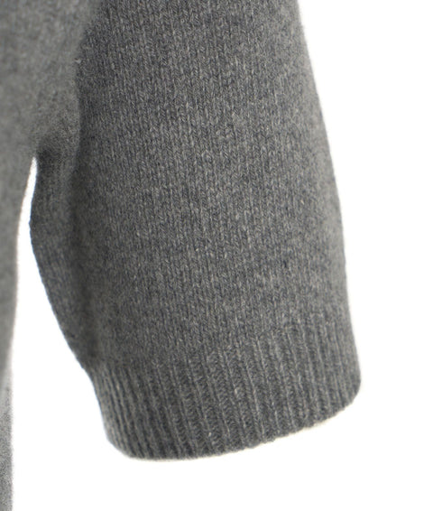 Maglione in cashmere #grigio