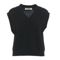 Gilet in maglia #nero