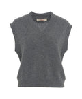 Gilet in maglia #grigio