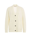 Cardigan in maglia #bianco