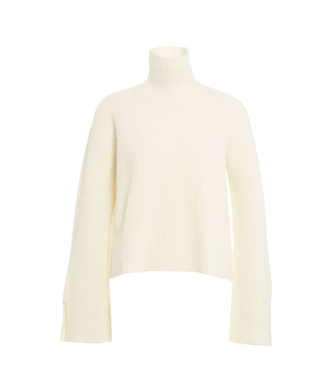 Maglione in lana vergine #bianco