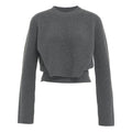 Maglione in lana vergine #grigio