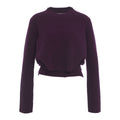 Maglione in lana vergine #viola