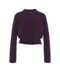 Maglione in lana vergine #viola