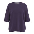 Maglia in cashmere #viola