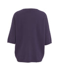 Maglia in cashmere #viola