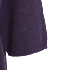 Maglia in cashmere #viola