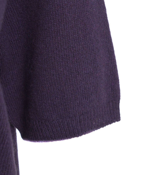 Maglia in cashmere #viola