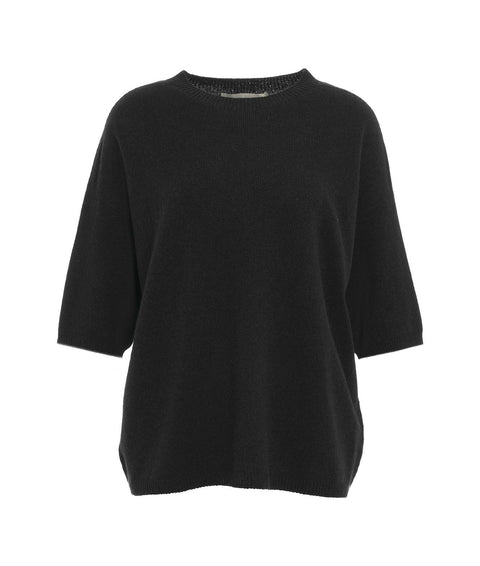 Maglia in cashmere #nero