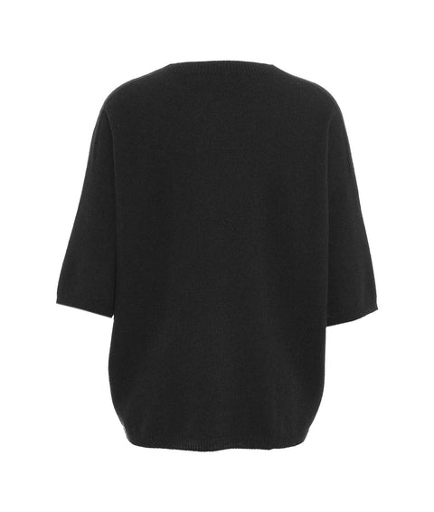 Maglia in cashmere #nero