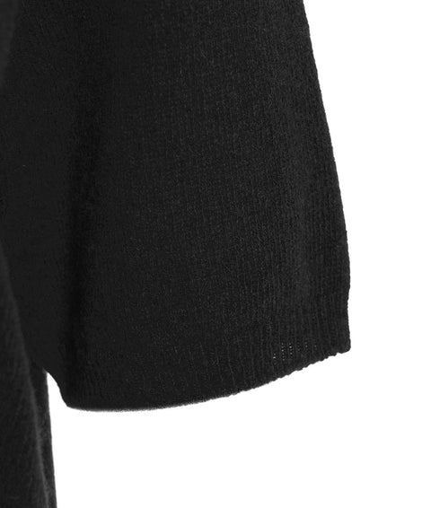 Maglia in cashmere #nero