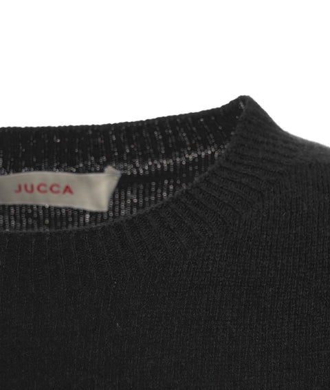 Maglia in cashmere #nero