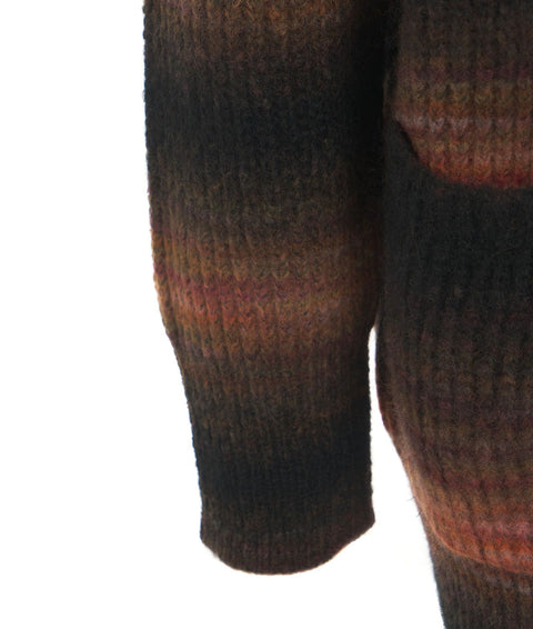 Cardigan in misto alpaca #multicolore