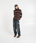 Maglione dolcevita in misto alpaca #multicolore