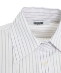 Camicia a righe #bianco