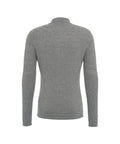 Polo in misto alpaca #grigio