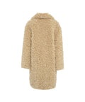 Cappotto in eco pelliccia 'Camille Cocoon' #beige