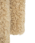 Cappotto in eco pelliccia 'Camille Cocoon' #beige