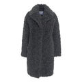 Cappotto in eco-pelliccia 'Camille Cocoon' #grigio