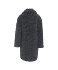 Cappotto in eco-pelliccia 'Camille Cocoon' #grigio