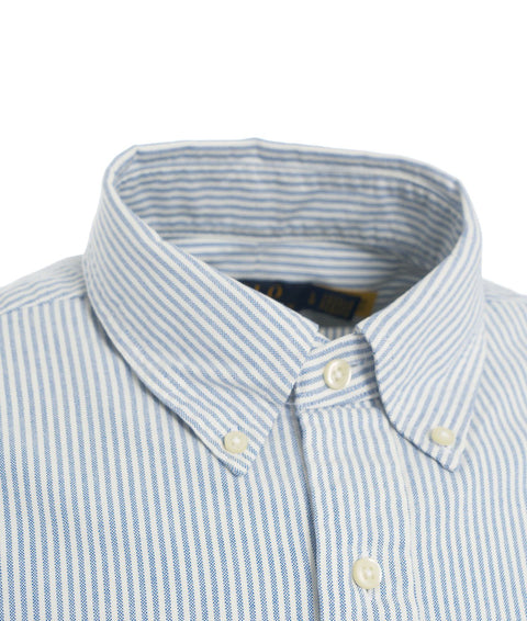 Camicia in oxford #blu