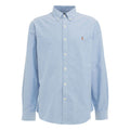 Camicia in oxford #blu