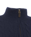 Maglione in misto lana #blu