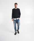 Maglione slim fit #nero