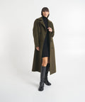 Cappotto in lana vergine #verde