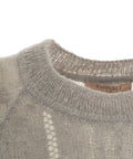 Maglia con rouches #grigio