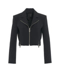 Blazer cropped #nero