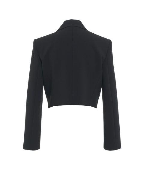 Blazer cropped #nero