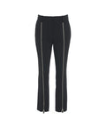 Pantaloni 'Quimper' con zip #nero