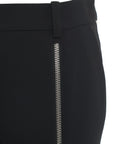 Pantaloni 'Quimper' con zip #nero