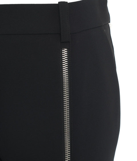 Pantaloni 'Quimper' con zip #nero