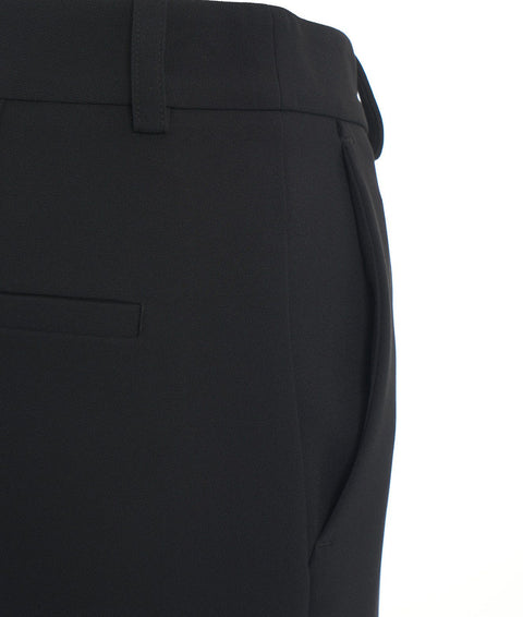 Pantaloni 'Quimper' con zip #nero