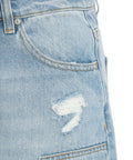 Jeans 'Mixer Loose' con inserti #blu