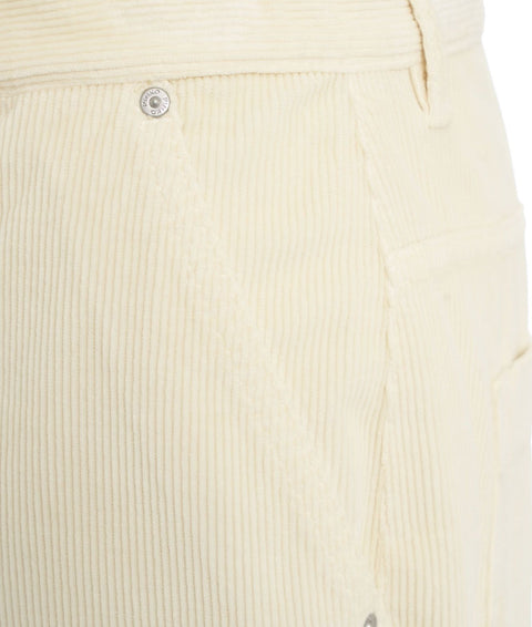 Pantaloni di velluto a coste 'Cloe' #bianco