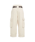 Pantaloni cargo 'Ronfare' #bianco