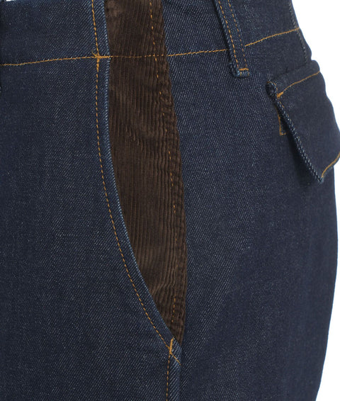 Jeans "Sonata" in denim stretch #blu