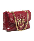 Mini borsa trapuntata 'Love Baby Puff' #rosso