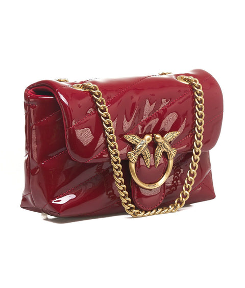 Mini borsa trapuntata 'Love Baby Puff' #rosso