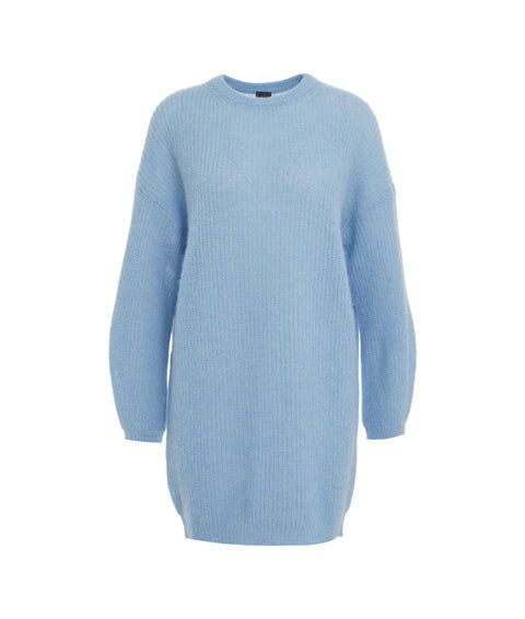 Abito in maglia 'Muschiato' #blu