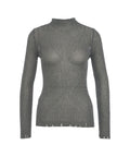 Maglione con glitter #grigio