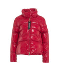 Piumino caban crystal nylon #rosso